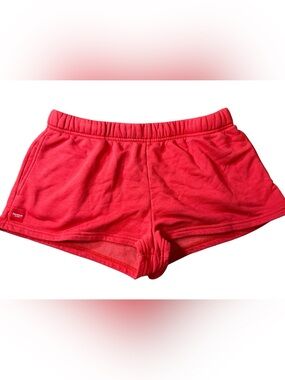 Red Women's Athletic Shorts